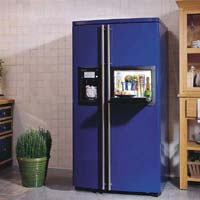 Холодильник цвета RAL. Синий