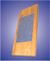 Деревянная разделочная доска  СО вставкой из материала cristalit для кухонной мойки SCHOCK